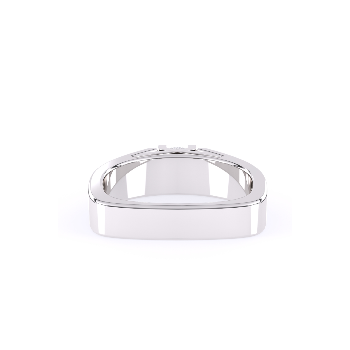 Classic Round Lab Grown Solitaire Diamond Ring